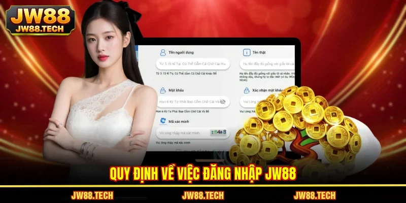 Quy định về việc đăng nhập JW88