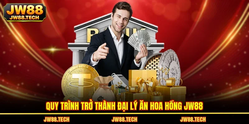 Quy trình trở thành đại lý ăn hoa hồng JW88
