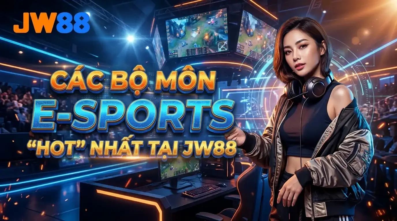 jw88 cac bo mon e sports hot nhat tai jw88 hien nay