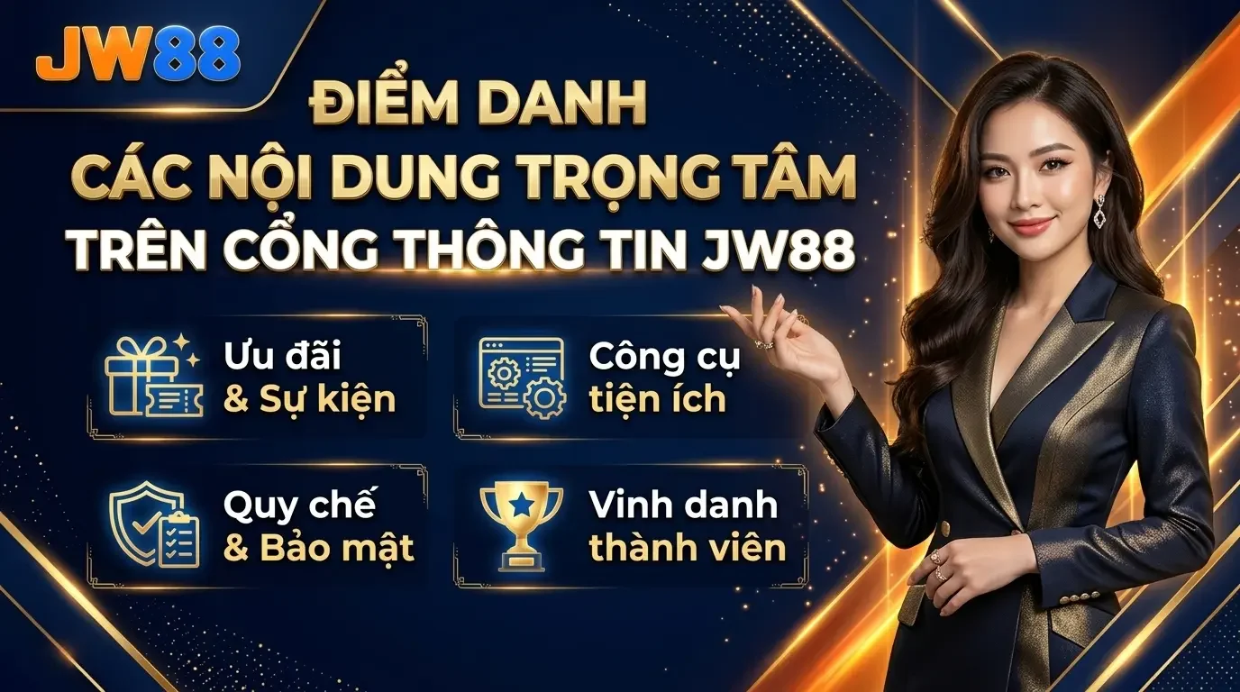 jw88 diem danh cac noi dung trong tam tren cong thong tin jw88