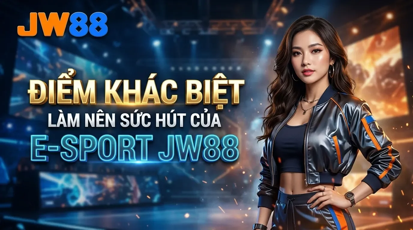 jw88 diem khac biet lam nen suc hut cua e sport jw88